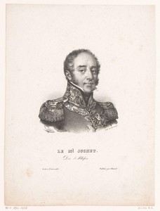 Portret van Louis-Gabriel Suchet