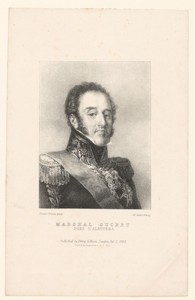 Portret van Louis-Gabriel Suchet