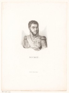 Portret van Louis-Gabriel Suchet, hertog van Albufera