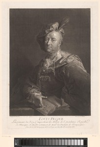 Portret van Louis-Guillaume Pécour