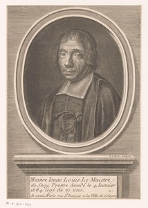 Portret van Louis-Isaac Lemaistre de Sacy