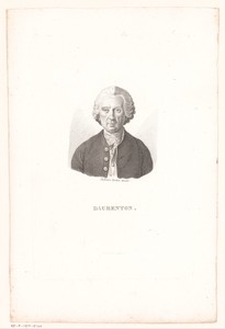 Portret van Louis-Jean-Marie Daubenton