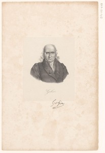 Portret van Louis-Jérôme Gohier