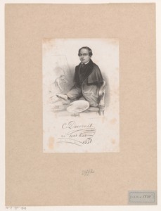 Portret van Louis Joseph César Ducornet