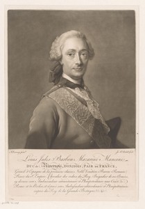 Portret van Louis Jules Mancini Mazarini