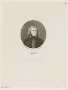 Portret van Louis Lazare Hoche