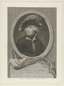 Portret van Louis Lazare Hoche