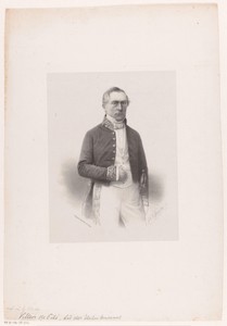 Portret van Louis Libert Guillaume Marie de Villers de Pité
