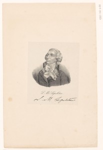 Portret van Louis-Michel Lepeletier de Saint-Fargeau