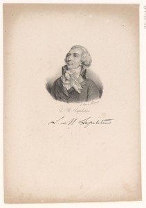 Portret van Louis-Michel Lepeletier de Saint-Fargeau