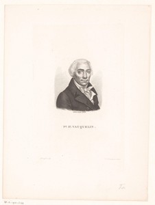 Portret van Louis Nicolas Vauquelin