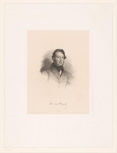 Portret van Louis Pierre Henriquel-Dupont