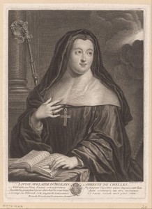 Portret van Louise Adélaïde d'Orléans