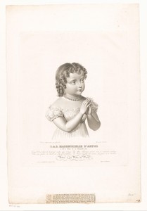 Portret van Louise d'Artois
