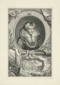 Portret van Louise de Coligny