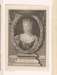 Portret van Louise Elisabeth d'Orléans, koningin van Spanje