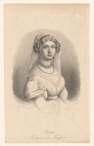 Portret van Louise, koningin van Pruisen