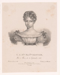 Portret van Louise Maria van Frankrijk
