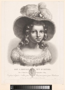 Portret van Louise Maria van Frankrijk