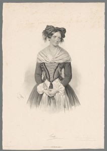 Portret van Louise Neumann