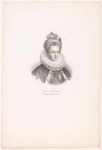 Portret van Louise van Lotharingen