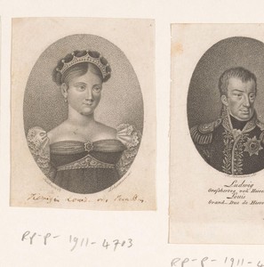 Portret van Louise van Pruisen