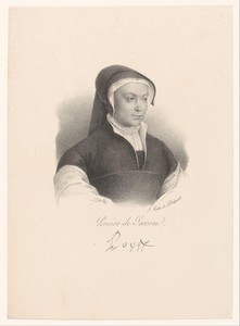 Portret van Louise van Savoye