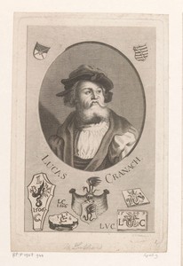 Portret van Lucas Cranach