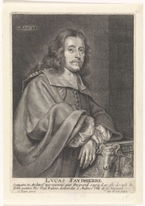 Portret van Lucas Faydherbe