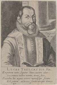 Portret van Lucas Trelcatius II