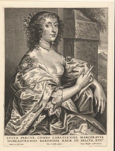 Portret van Lucy Percy gravin van Carlisle