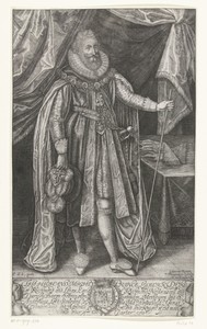 Portret van Ludovic Stewart (Stuart) hertog van Richmond en Lennox