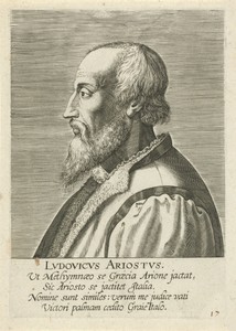 Portret van Ludovico Aristo