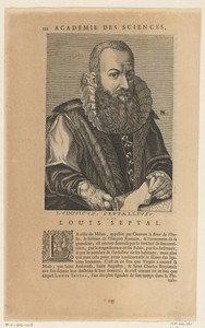 Portret van Ludovico Settala Septalius