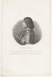 Portret van Ludovico Sforza, hertog van Milaan