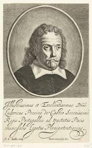 Portret van Ludovicus Pereira de Castro
