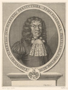 Portret van Ludwig Albert Schmierer