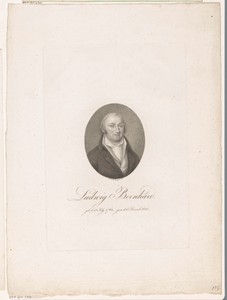 Portret van Ludwig Bernhard