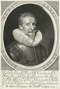Portret van Ludwig Camerarius op 56-jarige leeftijd