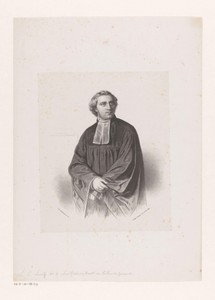 Portret van Ludwig Carl Lentz