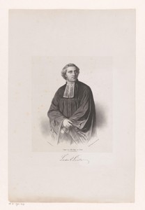Portret van Ludwig Carl Lentz