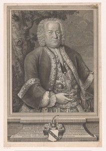 Portret van Ludwig Georg Christoph von Schlammersdorf