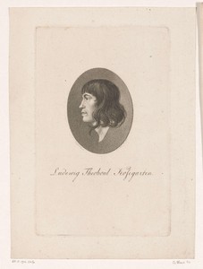 Portret van Ludwig Gotthard Kosegarten