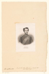 Portret van Ludwig II van Beieren