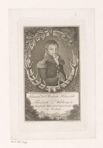 Portret van Ludwig Karl Eberhard Heinrich Friedrich von Wildungen