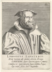 Portret van Ludwig Lavater