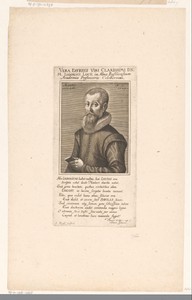 Portret van Ludwig Lucius op 52-jarige leeftijd