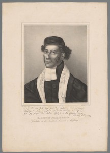 Portret van Ludwig Philippson