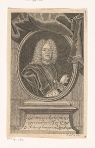 Portret van Ludwig Rudolf von Braunschweig-Wolfenbüttel