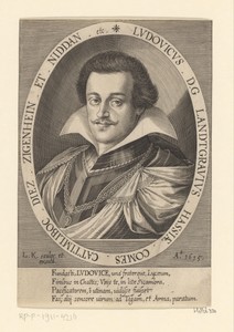 Portret van Ludwig V von Hessen-Darmstadt